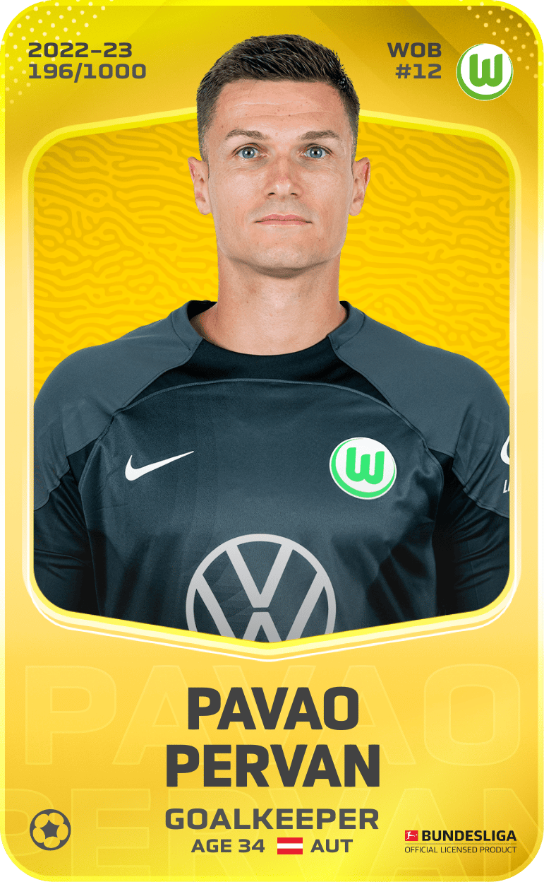 Pavao Pervan 2022-23 • Limited 196/1000