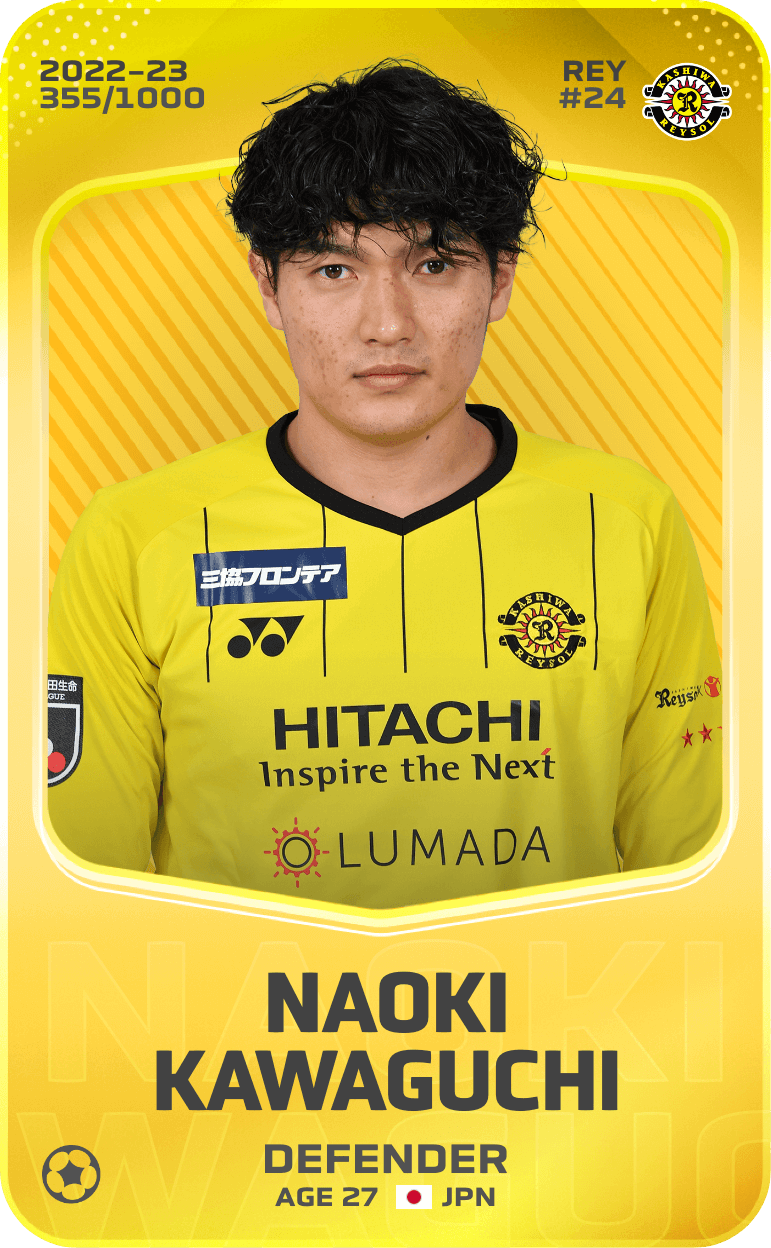 Naoki Kawaguchi 2022-23 • Limited 355/1000