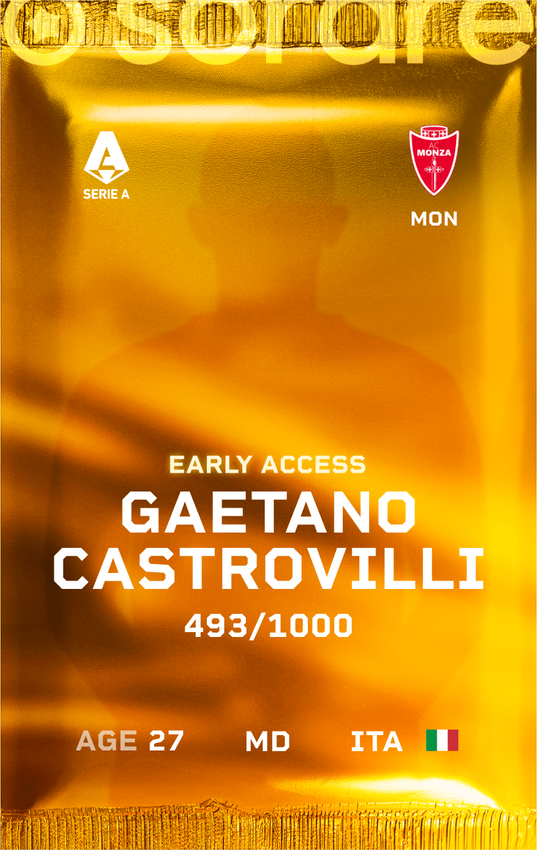 Gaetano Castrovilli 2024-25 • Limited 493/1000