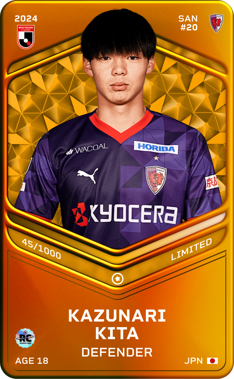 Kazunari Kita 2024-25 • Limited 45/1000