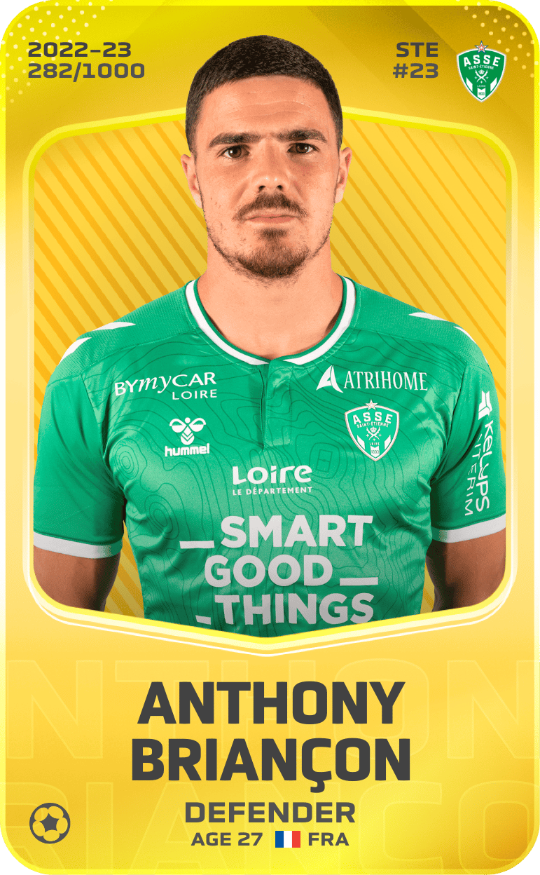 Anthony Briançon 2022-23 • Limited 282/1000