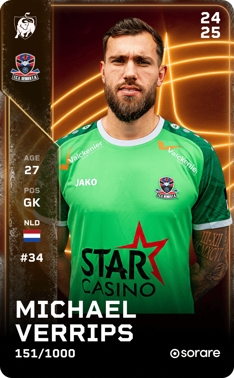 Michael Verrips 2024-25 • Limited 151/1000