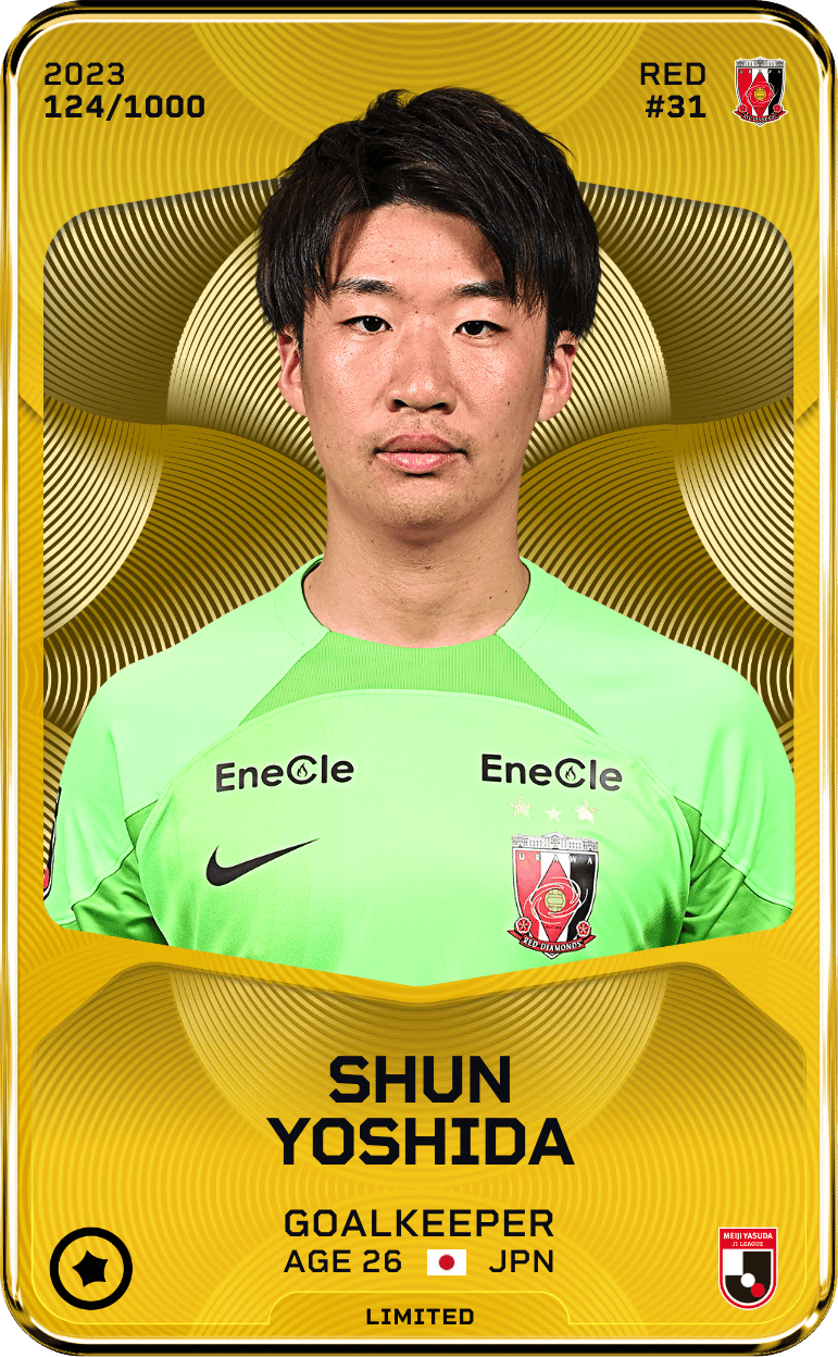 Shun Yoshida 2023-24 • Limited 124/1000