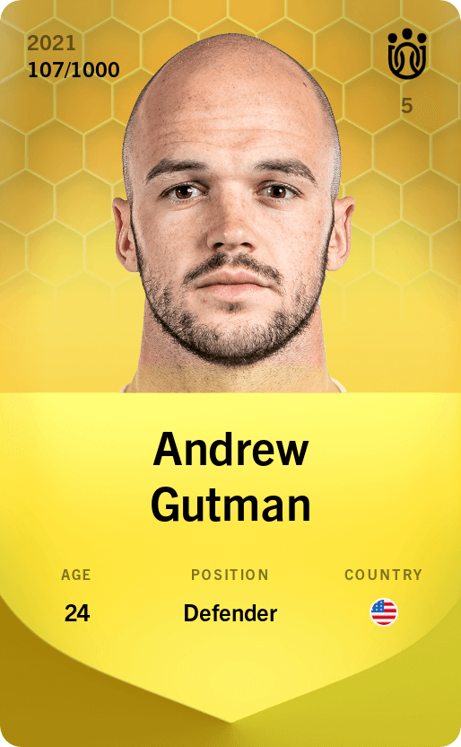 Andrew Gutman 2021-22 • Limited 107/1000