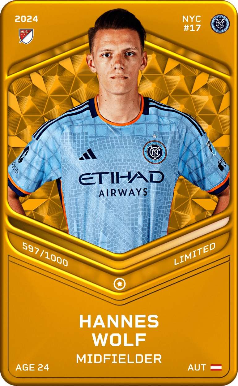 Hannes Wolf 2024-25 • Limited 597/1000