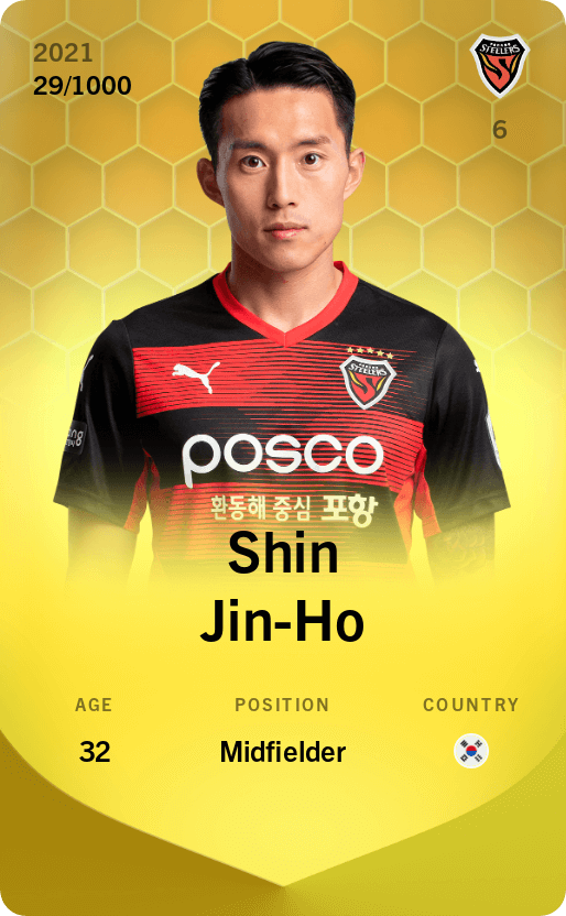 Shin Jin-Ho 2021-22 • Limited 29/1000