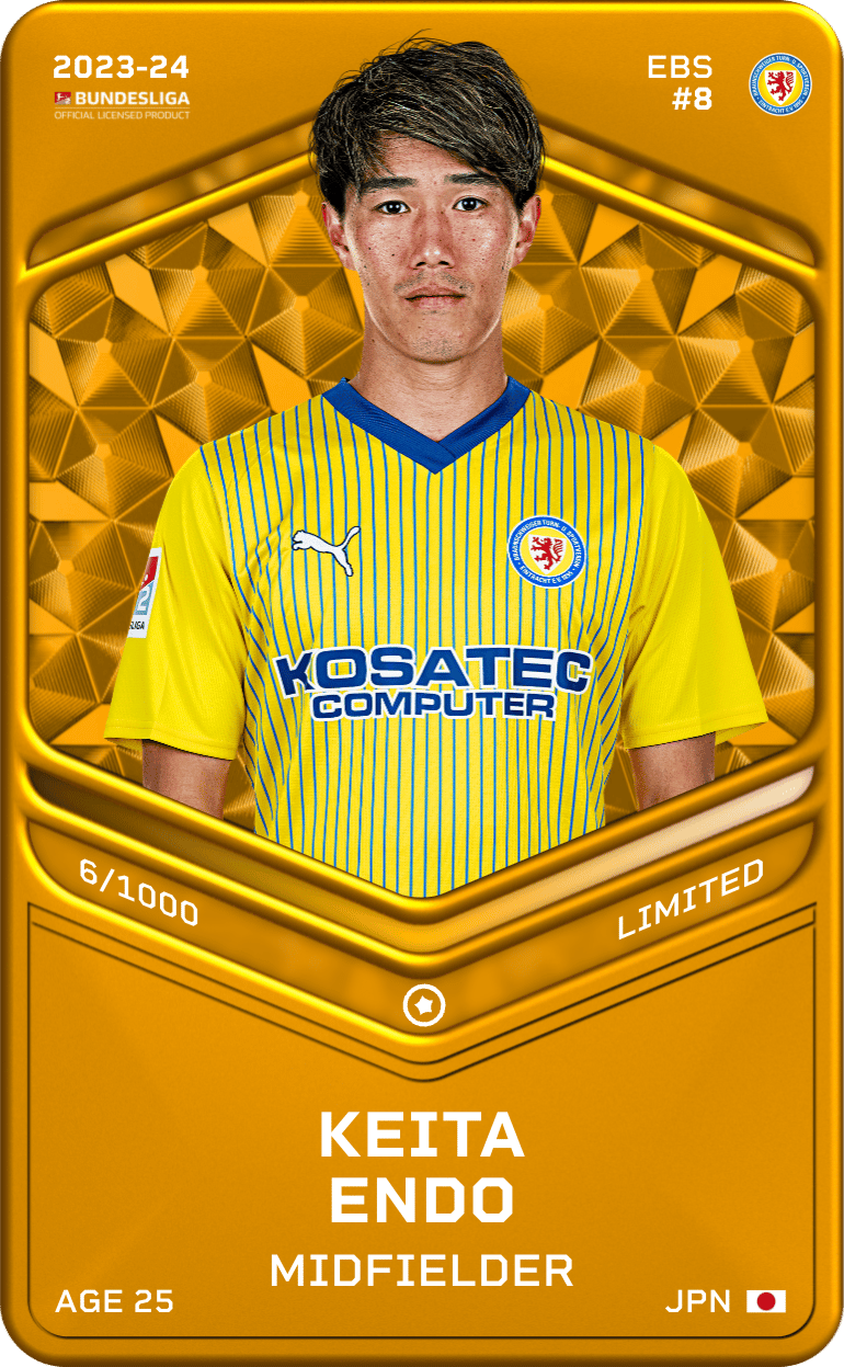 Keita Endo 2023-24 • Limited 6/1000