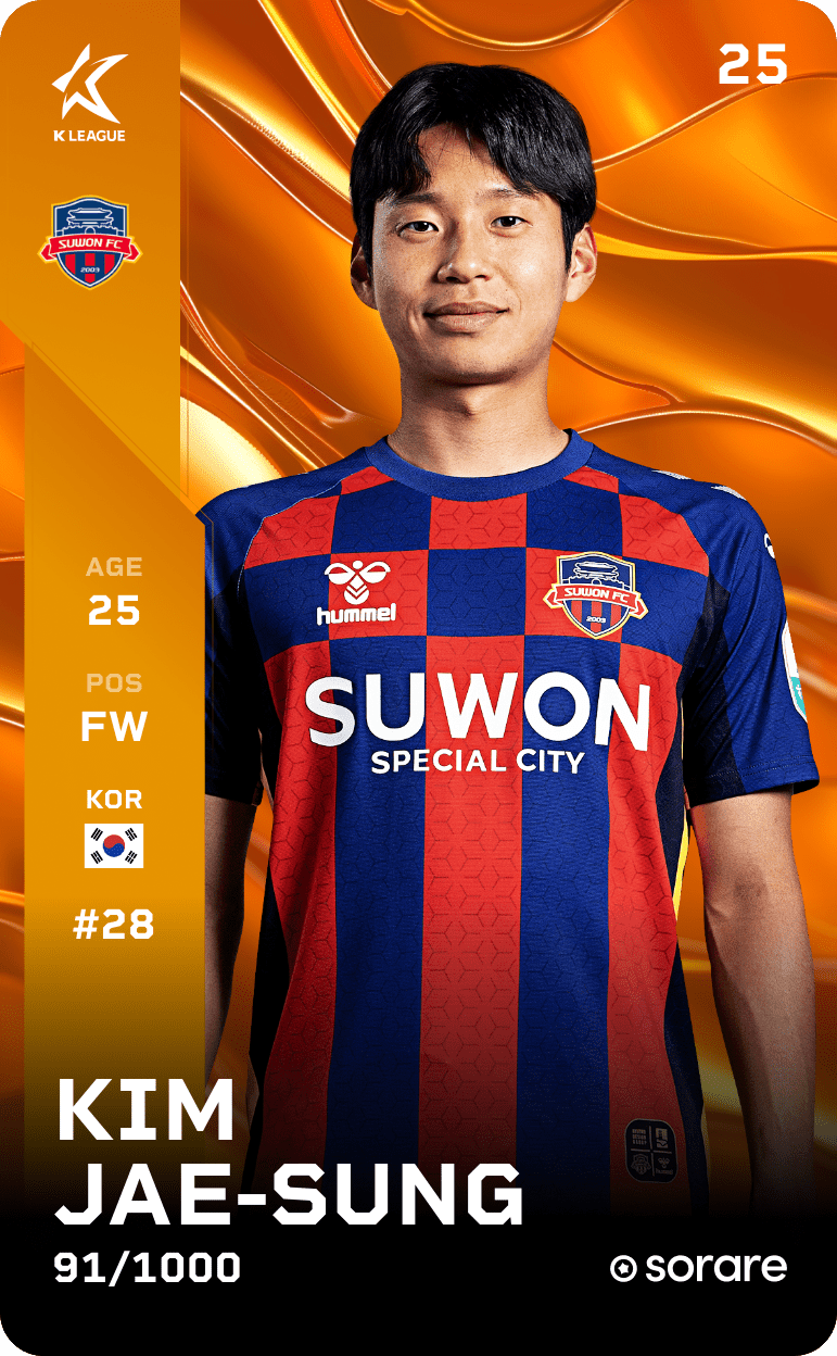 Kim Jae-Sung 2025-26 • Limited 91/1000