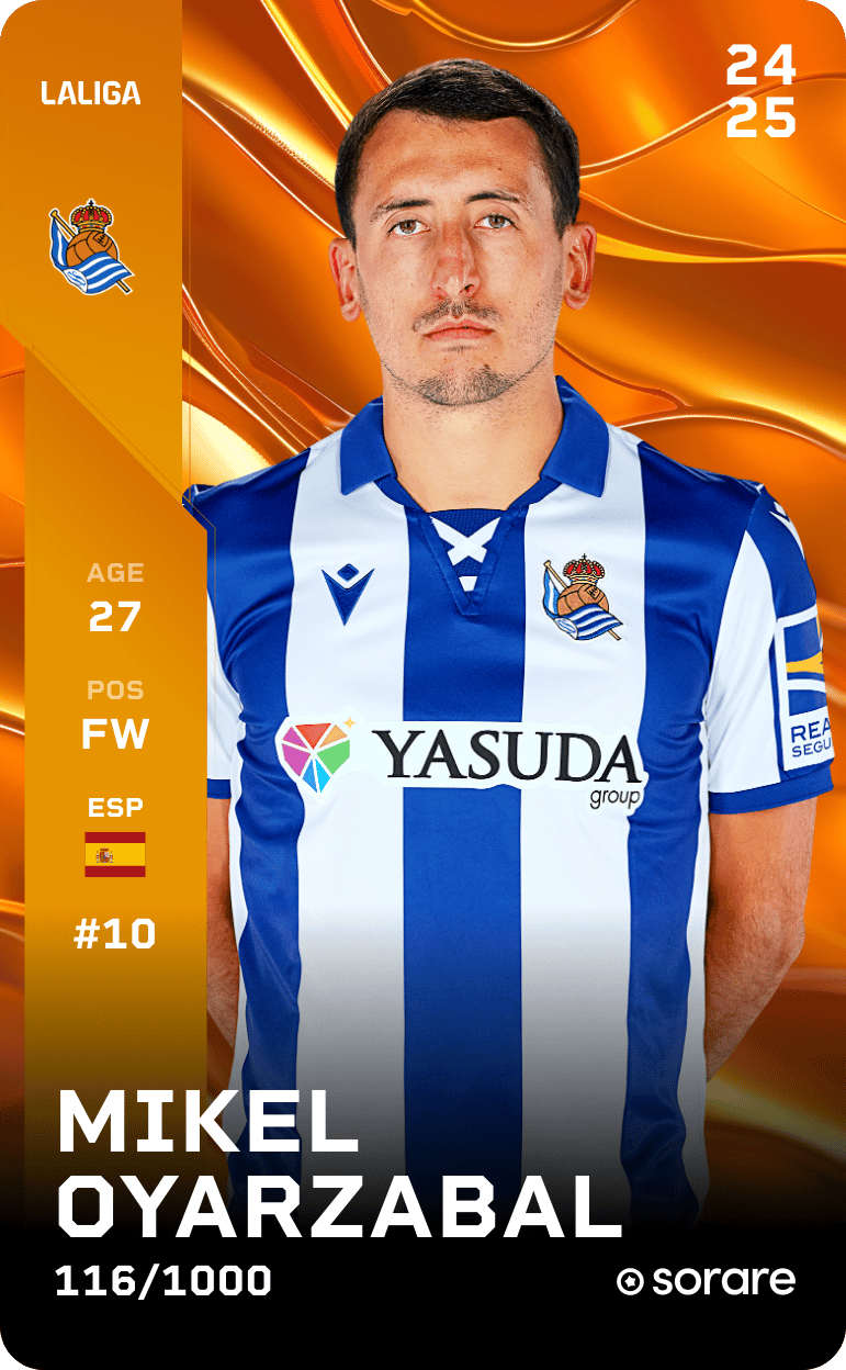 Oyarzabal 2024-25 • Limited 116/1000