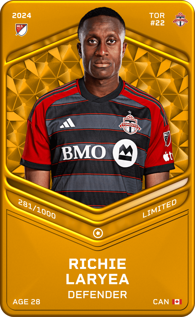 Richie Laryea 2024-25 • Limited 281/1000