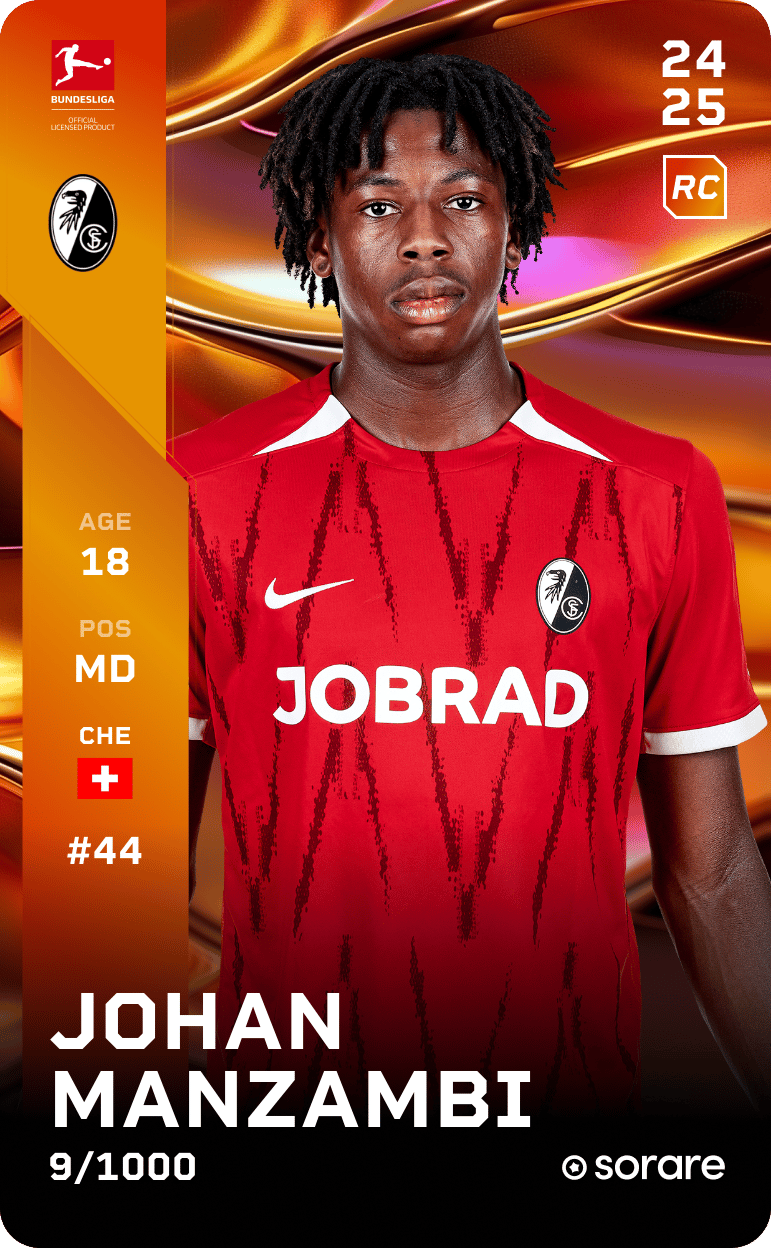 Johan Manzambi 2024-25 • Limited 9/1000
