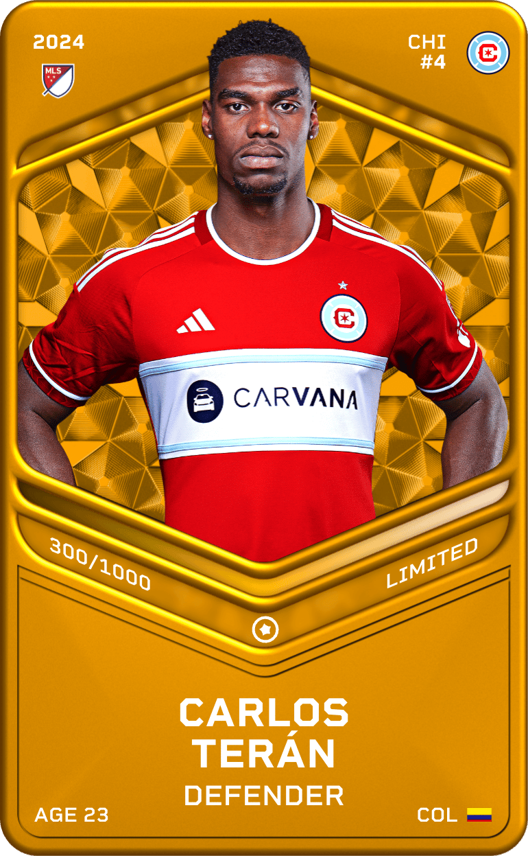 Carlos Terán 2024-25 • Limited 300/1000