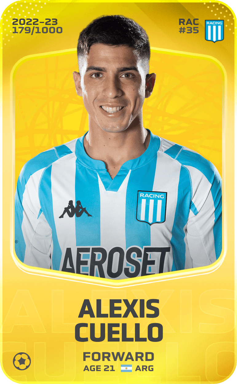 Alexis Cuello 2022-23 • Limited 179/1000