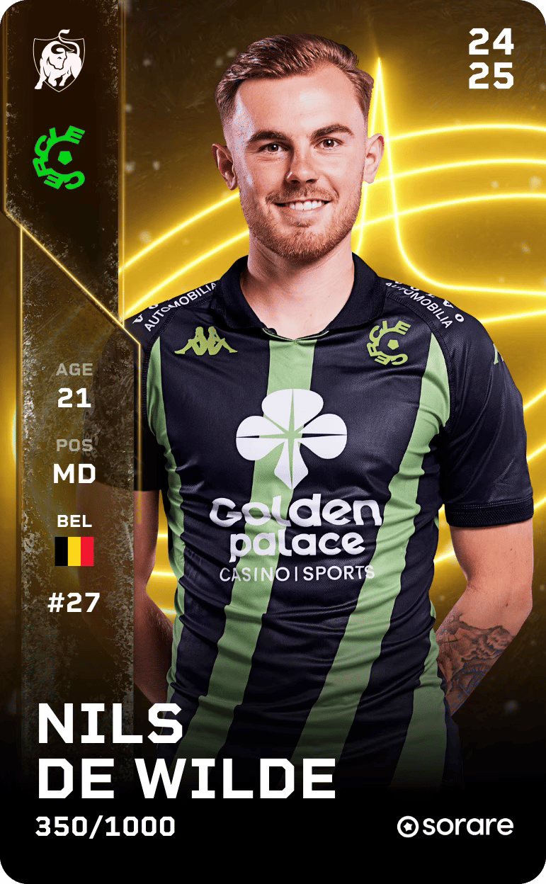 Nils De Wilde 2024-25 • Limited 350/1000