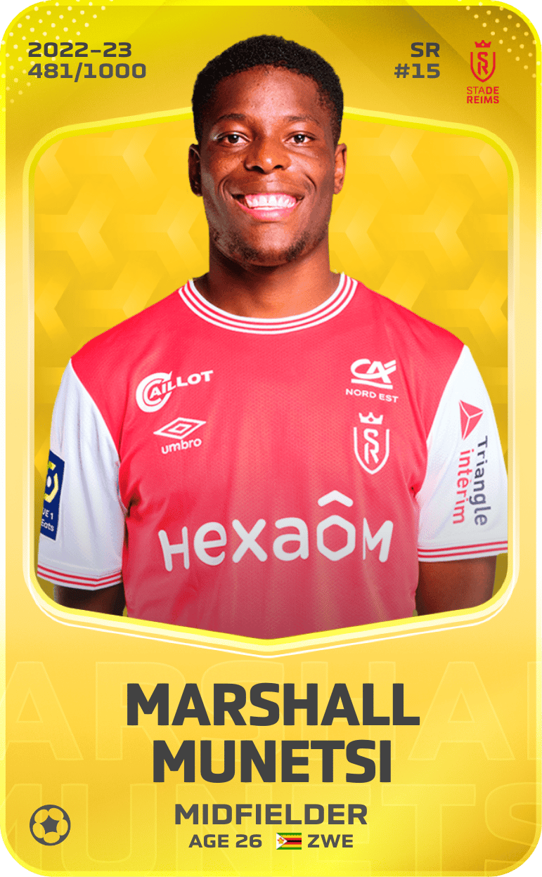 Marshall Munetsi 2022-23 • Limited 481/1000