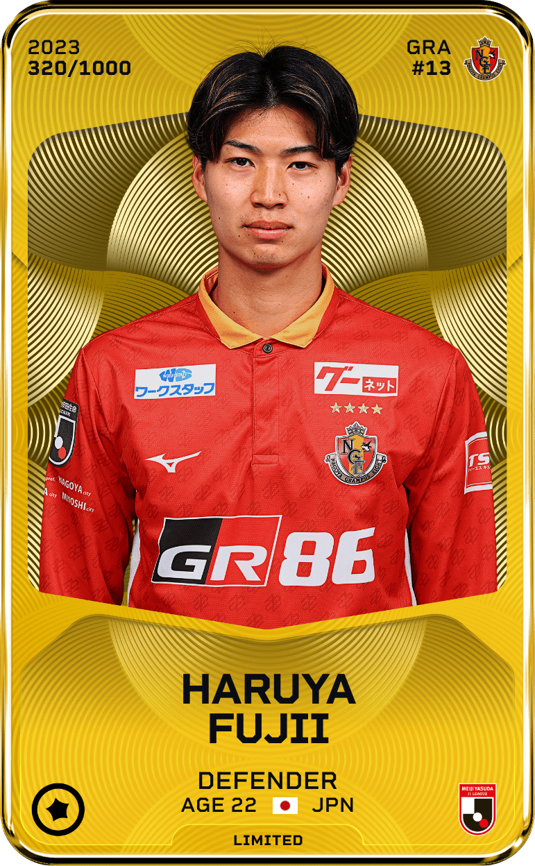 Haruya Fujii 2023-24 • Limited 320/1000
