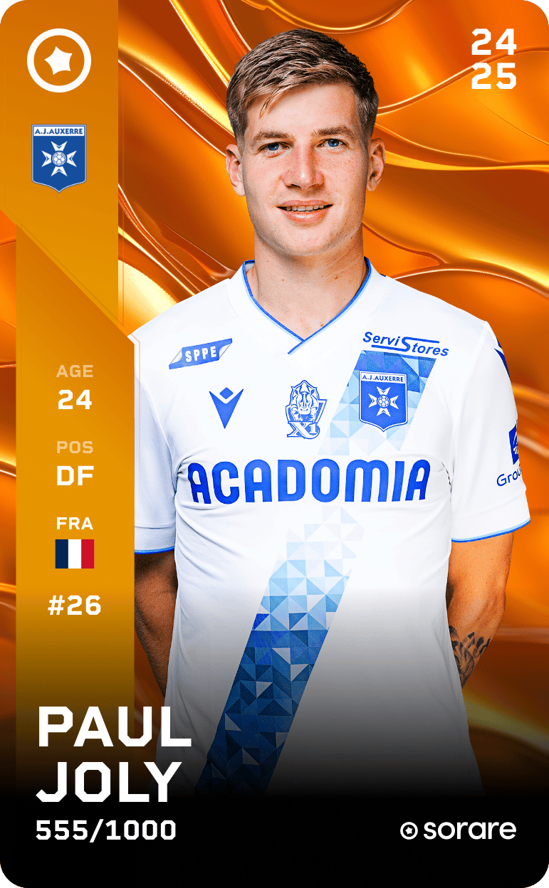 Paul Joly 2024-25 • Limited 555/1000