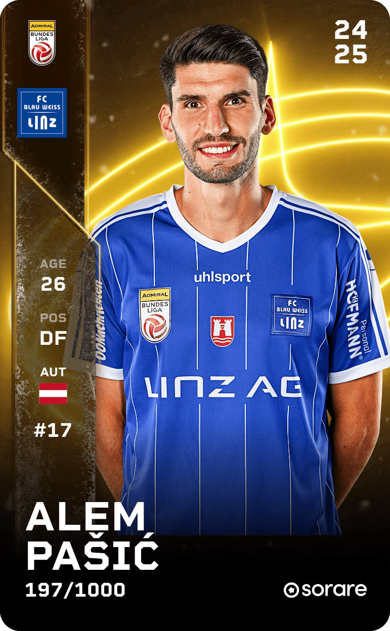 Alem Pašić 2024-25 • Limited 197/1000