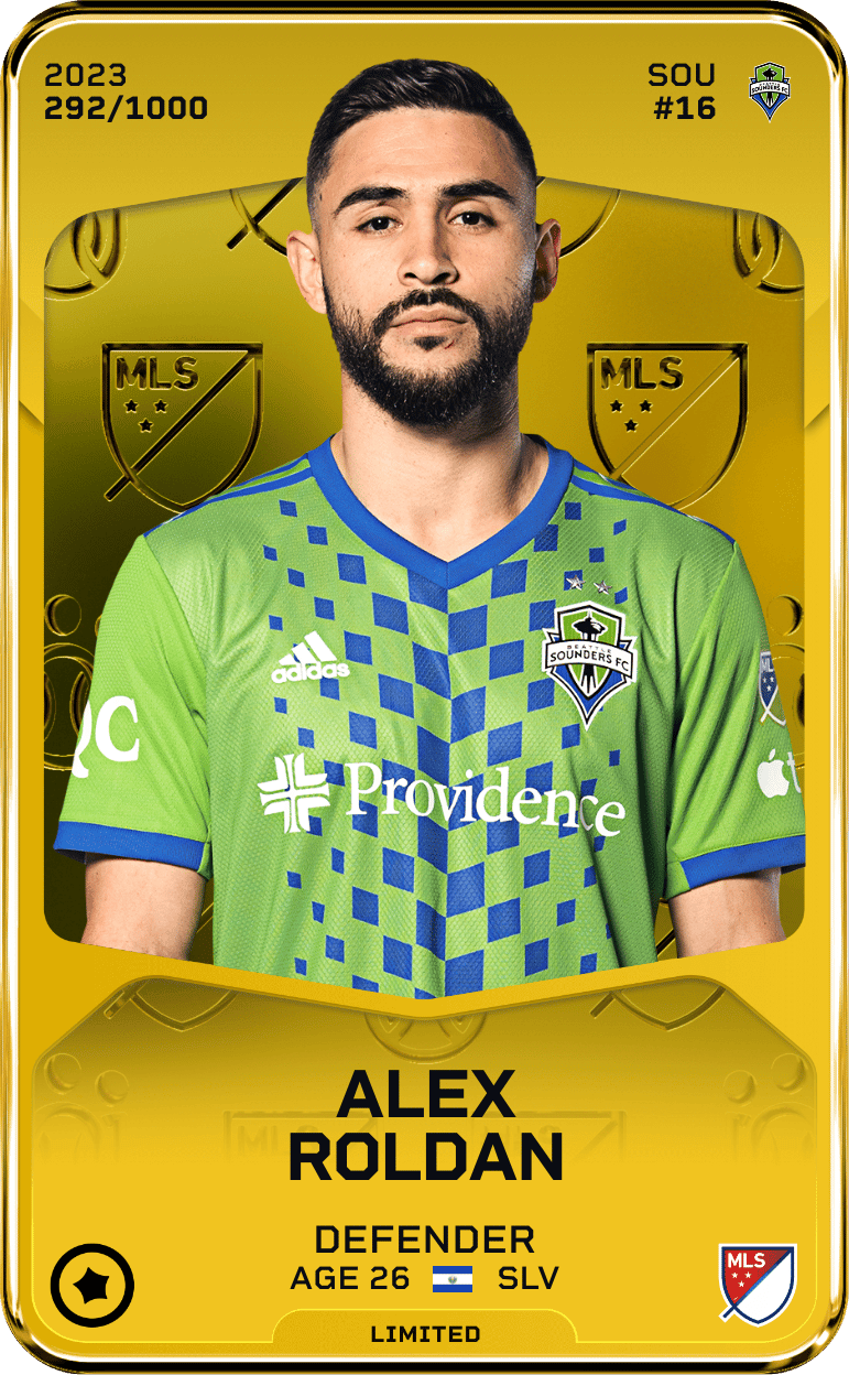 Alex Roldan 2023-24 • Limited 292/1000
