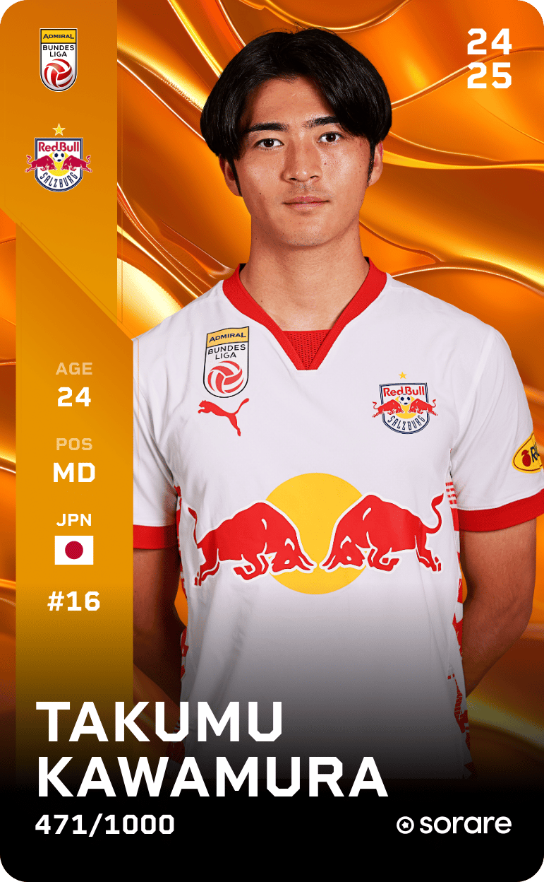 Takumu Kawamura 2024-25 • Limited 471/1000
