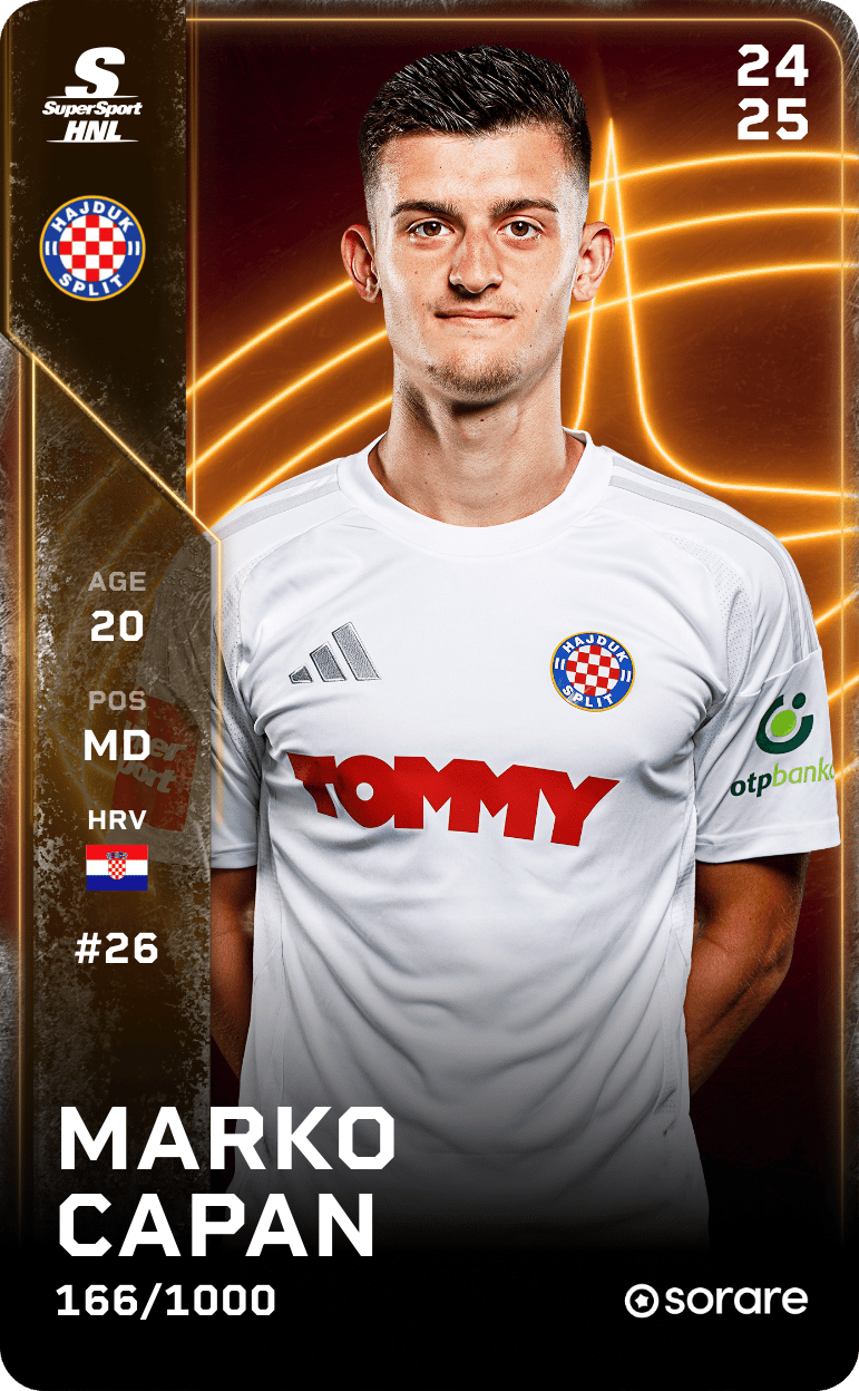 Marko Capan 2024-25 • Limited 166/1000