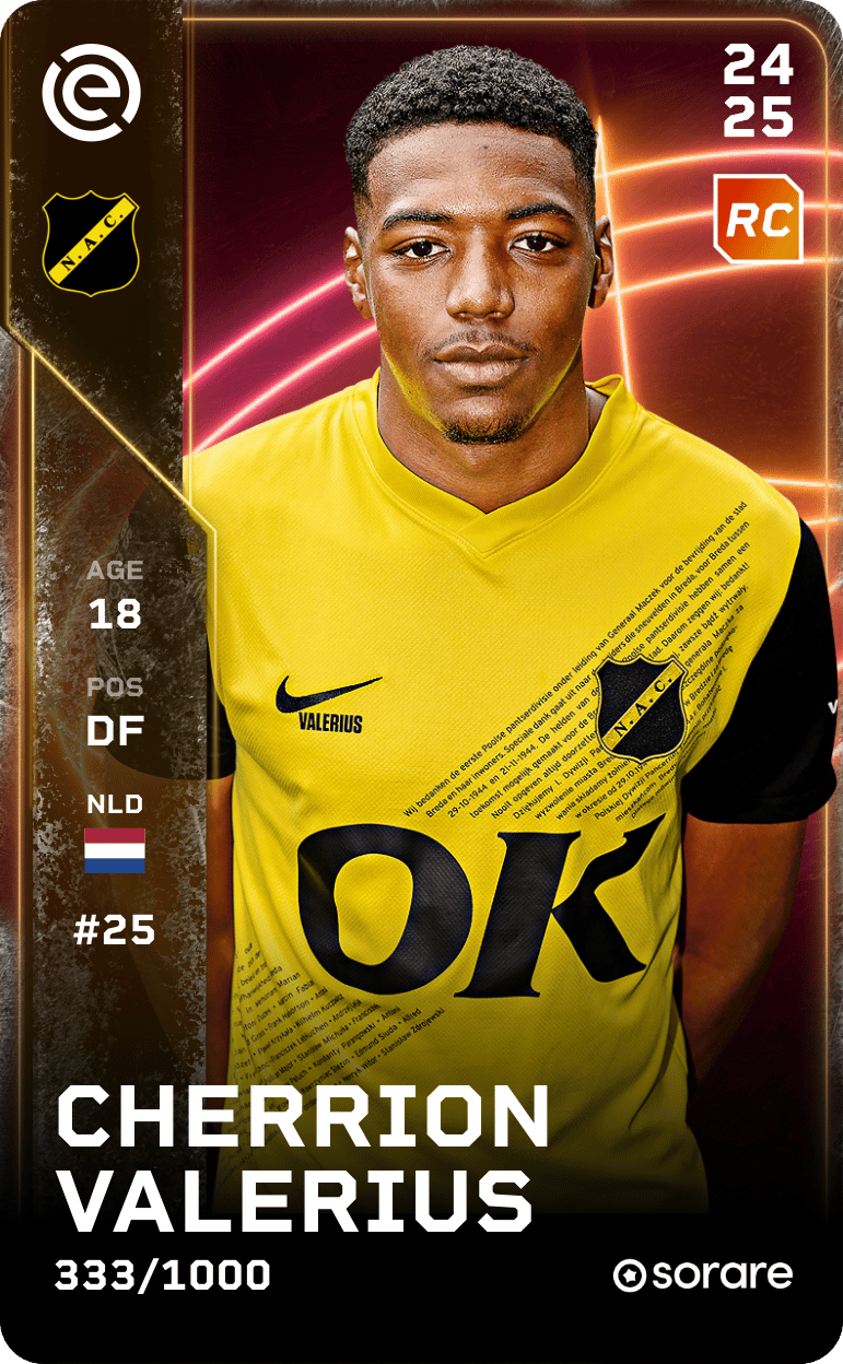 Cherrion Valerius 2024-25 • Limited 333/1000