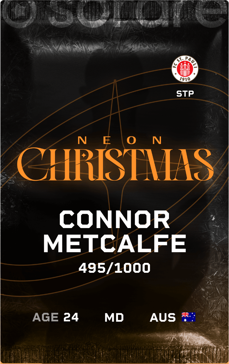 Connor Metcalfe 2024-25 • Limited 495/1000