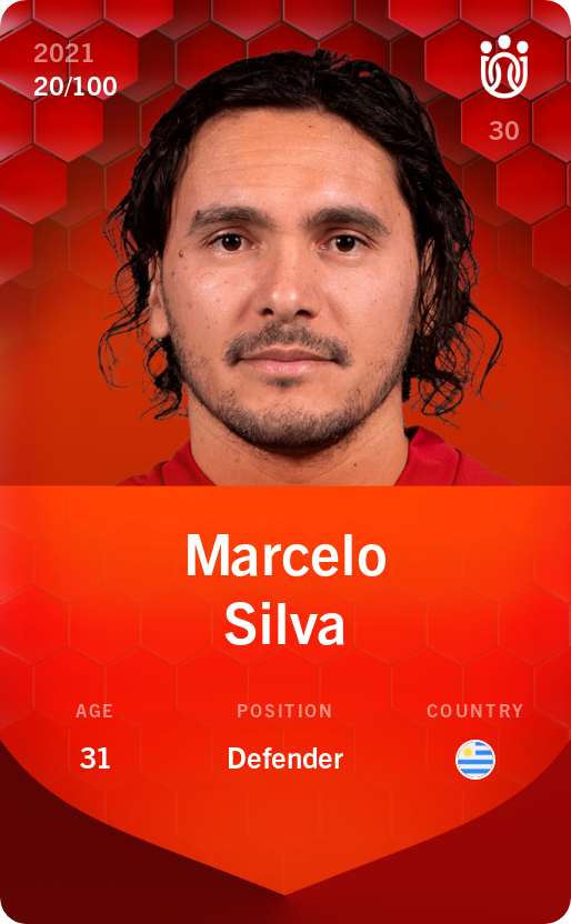 Sorare - Sorare Official - Marcelo Silva 2021-22 • Rare 20/100 - NFT # 106177741210257661041559215038650790406785752701571840990512572631676791861611