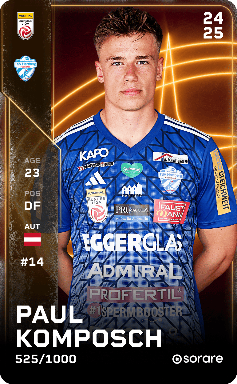 Paul Komposch 2024-25 • Limited 525/1000