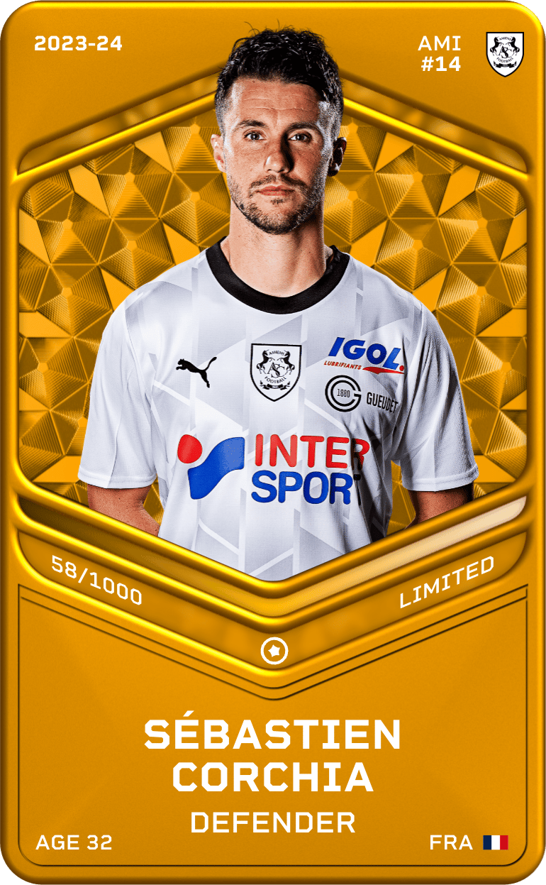 Sébastien Corchia 2023-24 • Limited 58/1000