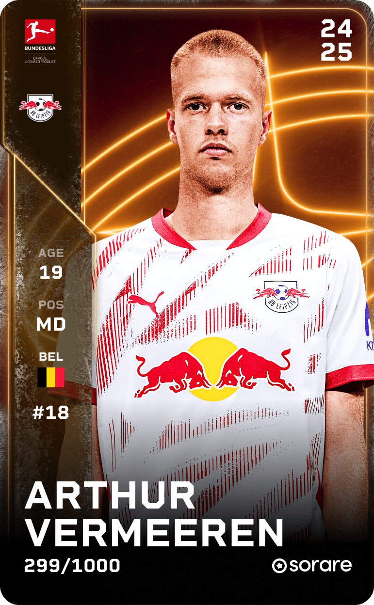 Arthur Vermeeren 2024-25 • Limited 299/1000