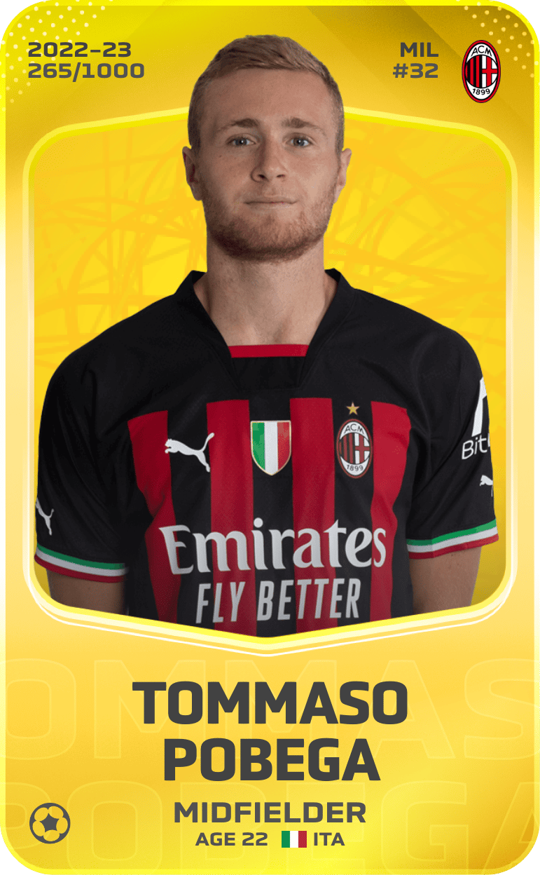 Tommaso Pobega 2022-23 • Limited 265/1000