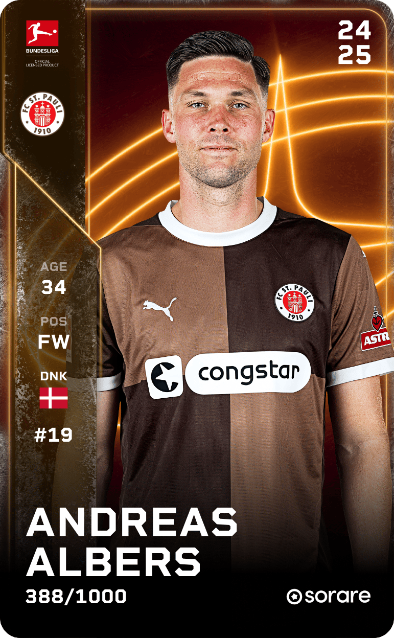 Andreas Albers 2024-25 • Limited 388/1000