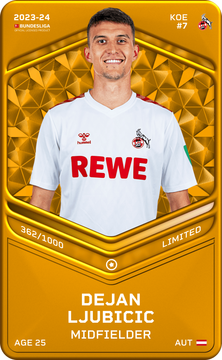 Dejan Ljubicic 2023-24 • Limited 362/1000