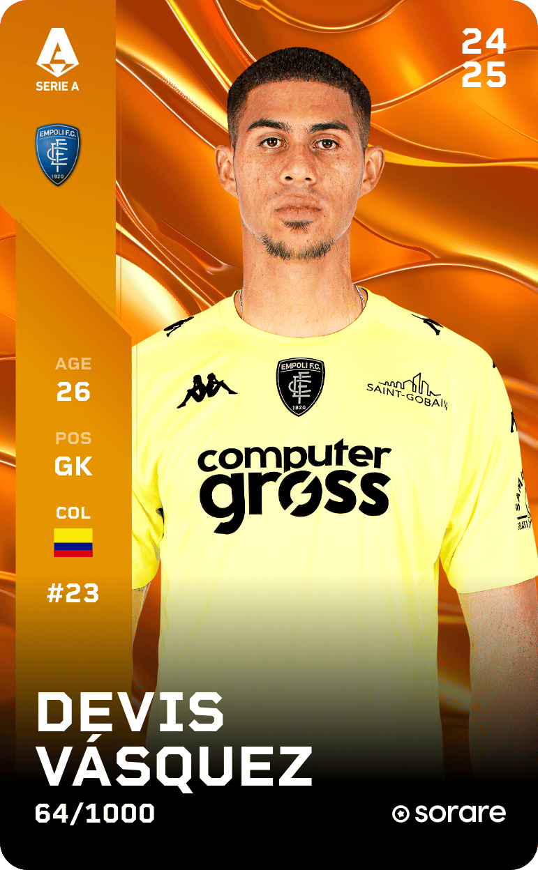 Devis Vásquez 2024-25 • Limited 64/1000