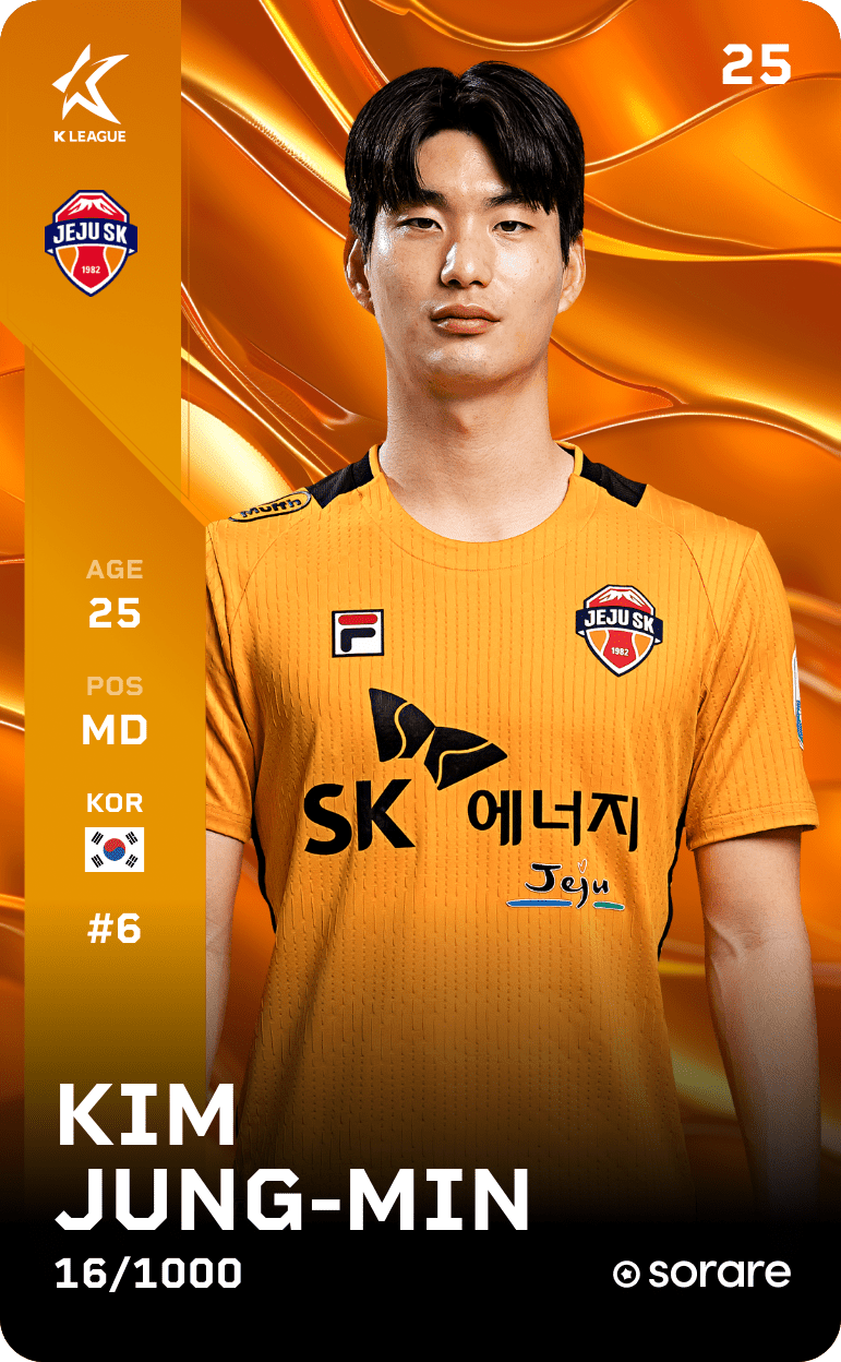 Kim Jung-Min 2025-26 • Limited 16/1000
