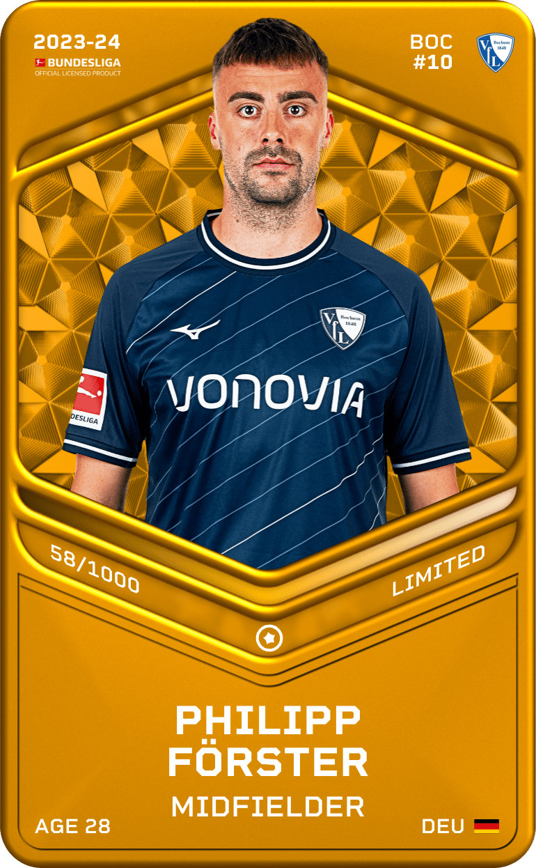 Philipp Förster 2023-24 • Limited 58/1000