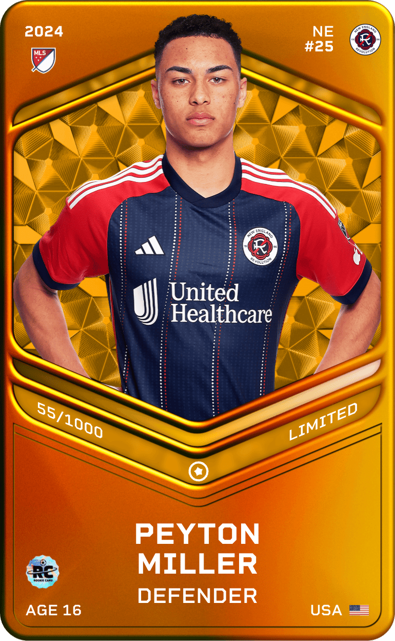 Peyton Miller 2024-25 • Limited 55/1000