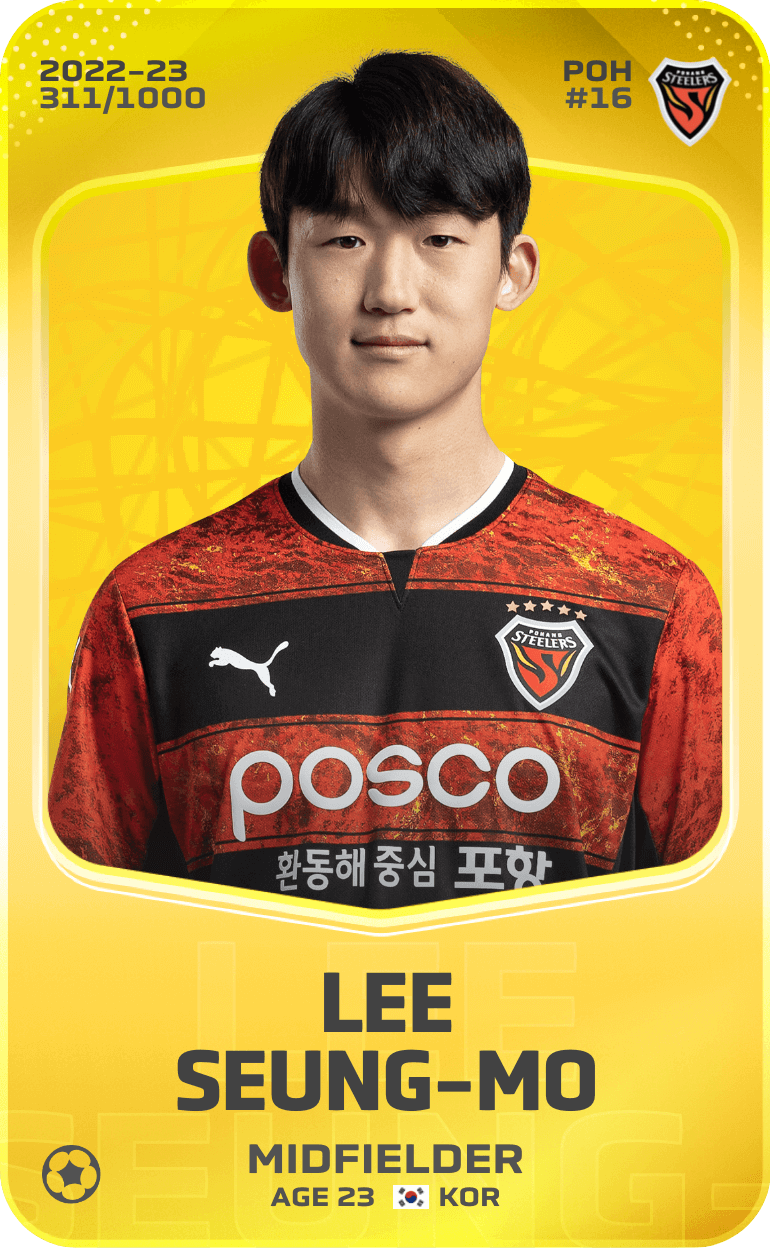 Lee Seung-Mo 2022-23 • Limited 311/1000