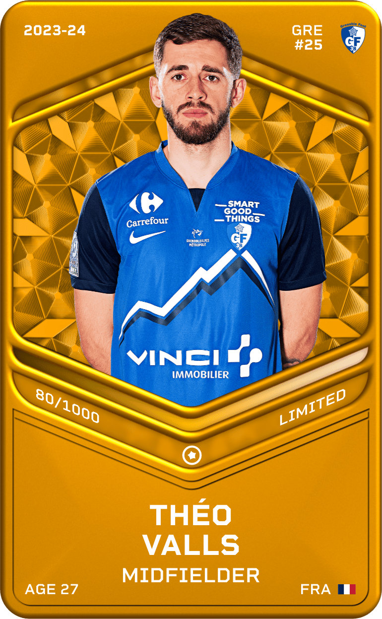 Théo Valls 2023-24 • Limited 80/1000