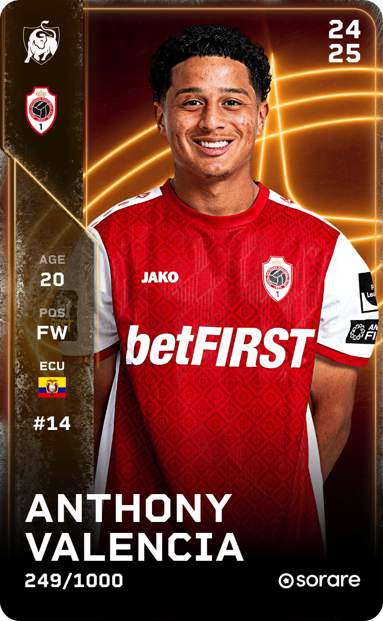 Anthony Valencia 2024-25 • Limited 249/1000