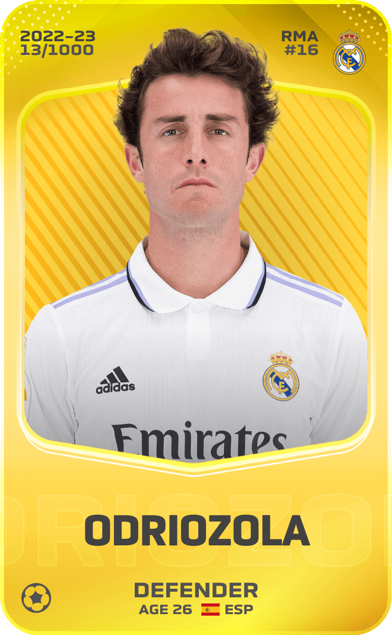 Odriozola 2022-23 • Limited 13/1000