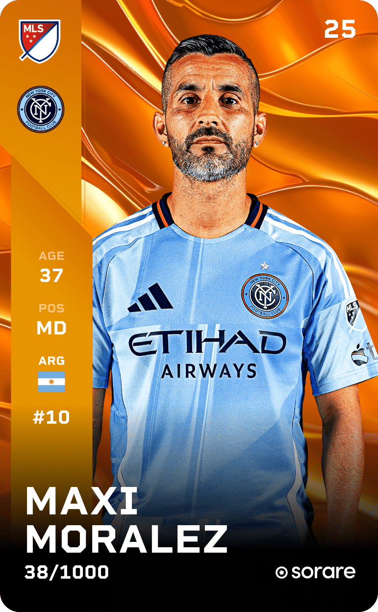 Maximiliano Moralez 2025-26 • Limited 38/1000