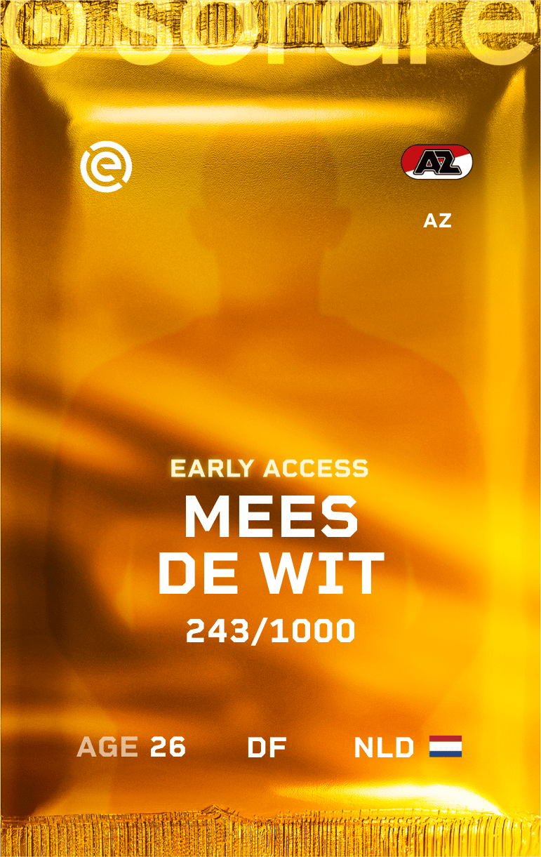Mees De Wit 2024-25 • Limited 243/1000