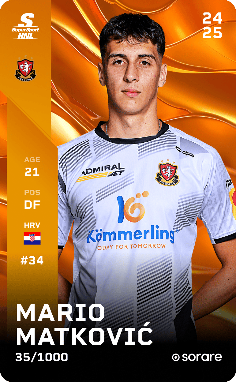 Mario Matković 2024-25 • Limited 35/1000