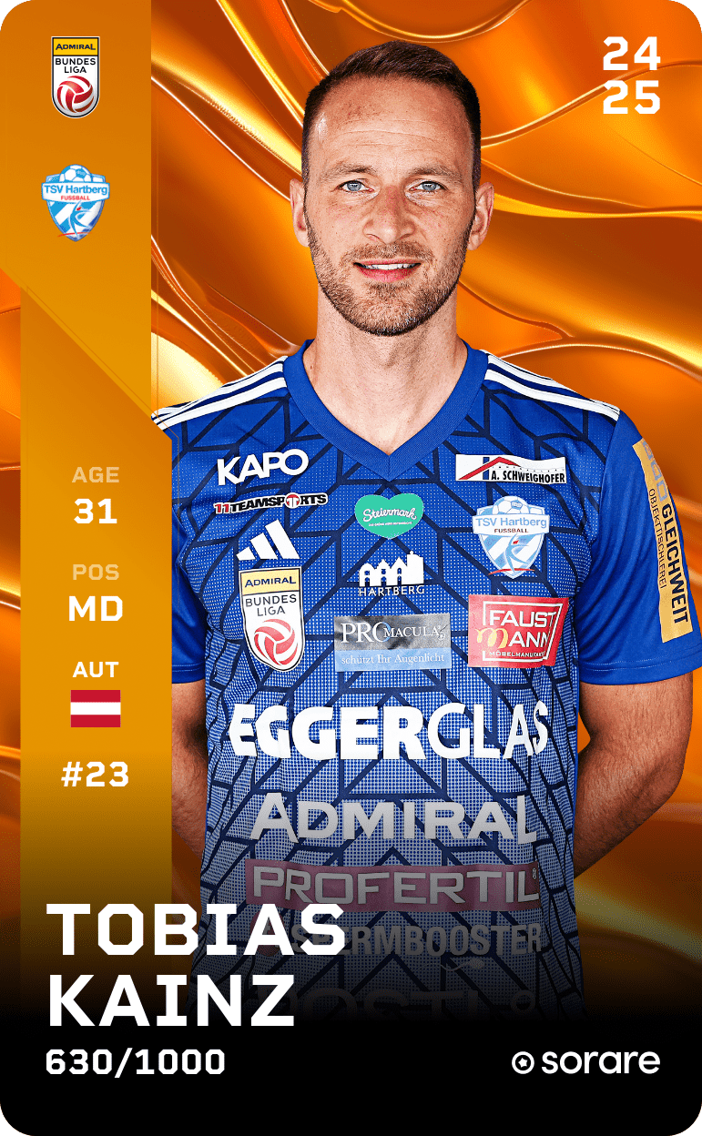 Tobias Kainz 2024-25 • Limited 630/1000