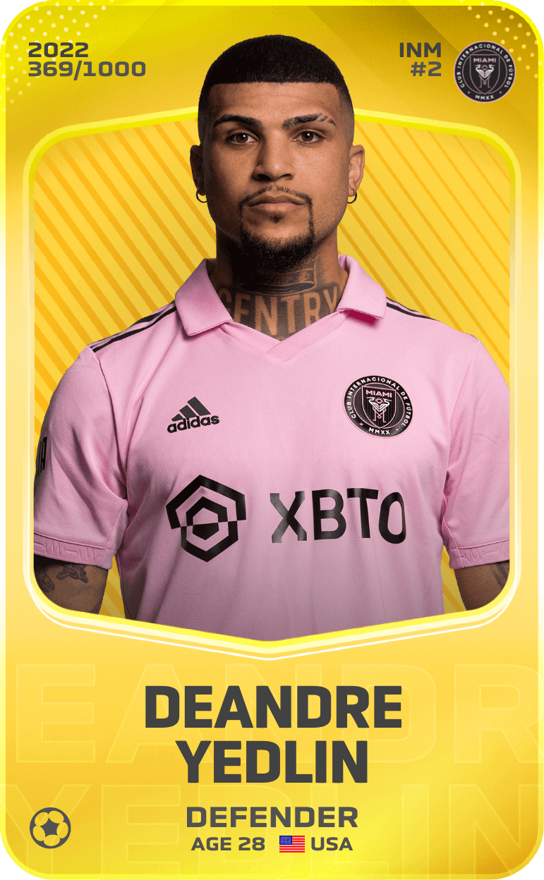 DeAndre Yedlin 2022-23 • Limited 369/1000