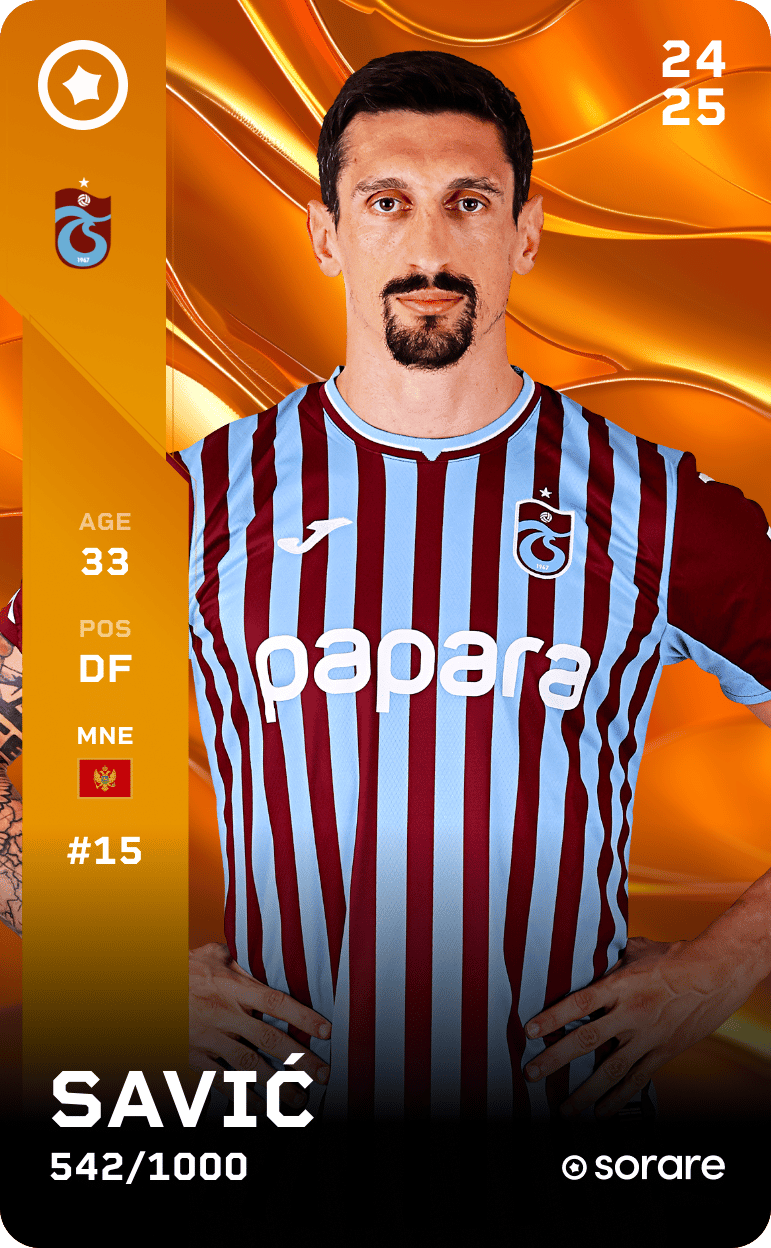 Stefan Savić 2024-25 • Limited 542/1000