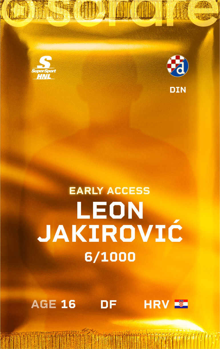 Leon Jakirović 2024-25 • Limited 6/1000