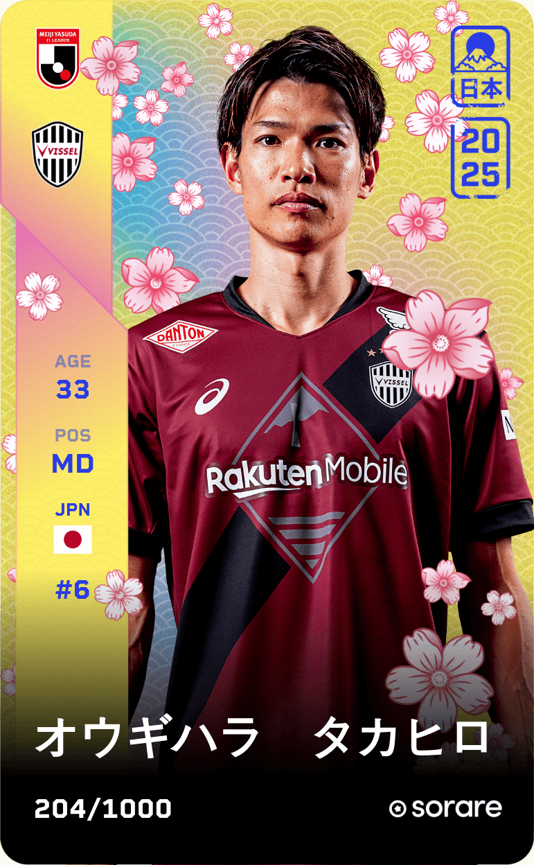 Takahiro Ohgihara 2025-26 • Limited 204/1000